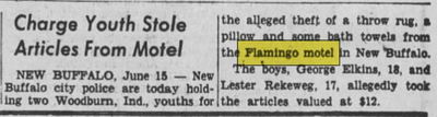 Flamingo Motel - June 1959 Ad